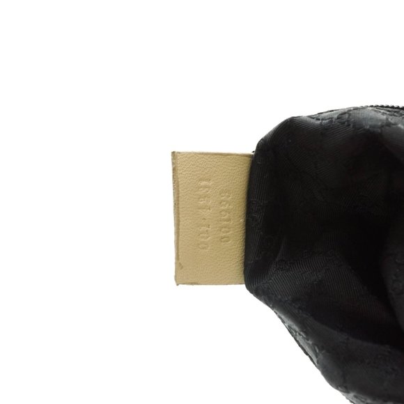 Auth Gucci Shoulder Bag Leather Cream #13268G67 - Picture 10 of 14